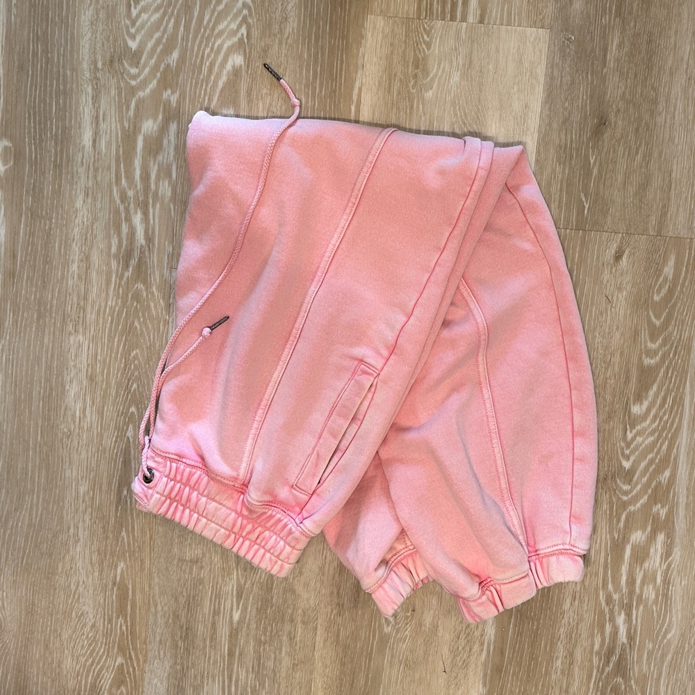 Free People Blush Pink Joggers